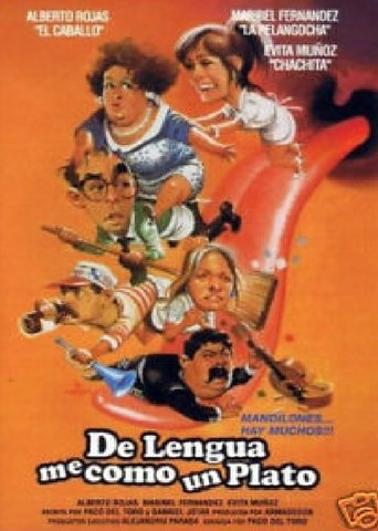 De lengua, me como un plato Poster of De lengua, me como un plato