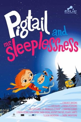 Pigtail and Mr. Sleeplessness Poster of Pigtail and Mr. Sleeplessness