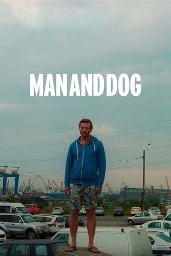 Man and Dog Poster of Man and Dog