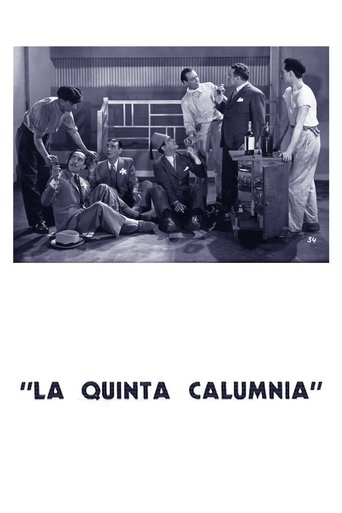 La quinta calumnia Poster of La quinta calumnia