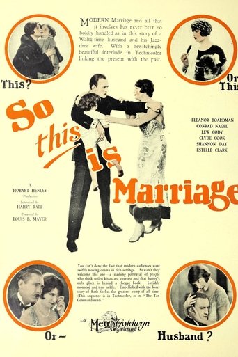 So This Is Marriage? Poster of So This Is Marriage?