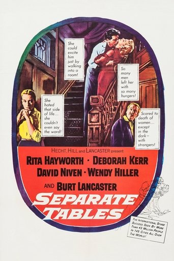 Separate Tables Poster of Separate Tables