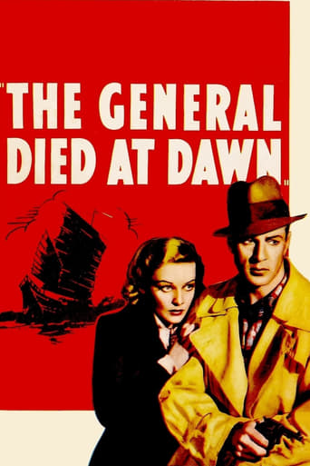 The General Died at Dawn Poster of The General Died at Dawn