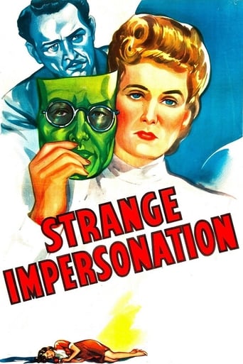 Strange Impersonation Poster of Strange Impersonation