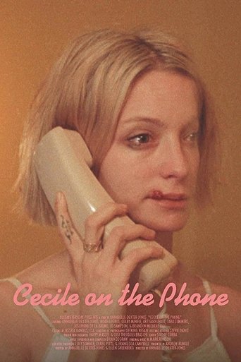 Cecile on the Phone Poster of Cecile on the Phone