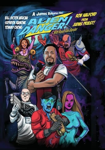 Alien Danger! With Raven Van Slender Poster of Alien Danger! With Raven Van Slender