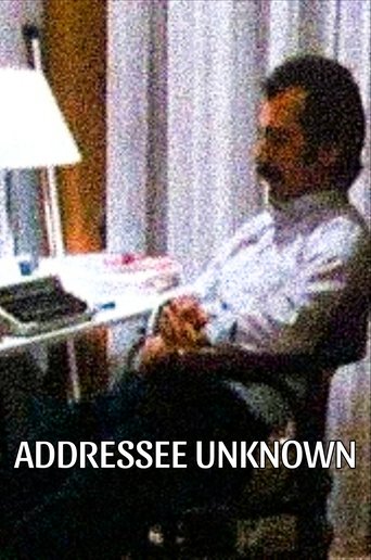 Addressee Unknown Poster of Addressee Unknown