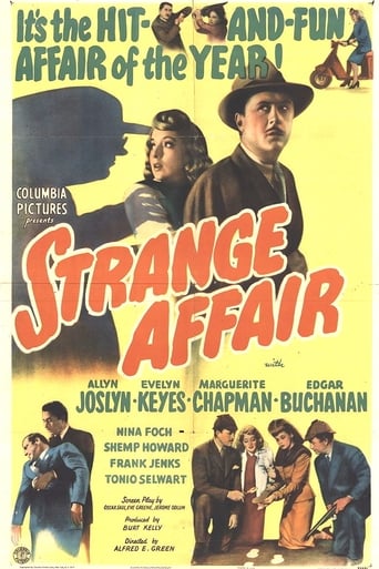 Strange Affair Poster of Strange Affair
