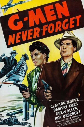 G-Men Never Forget Poster of G-Men Never Forget