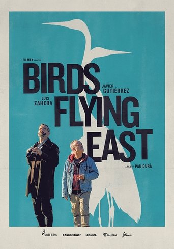 Birds Flying East Poster of Birds Flying East