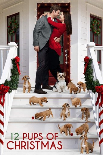 12 Pups of Christmas Poster of 12 Pups of Christmas