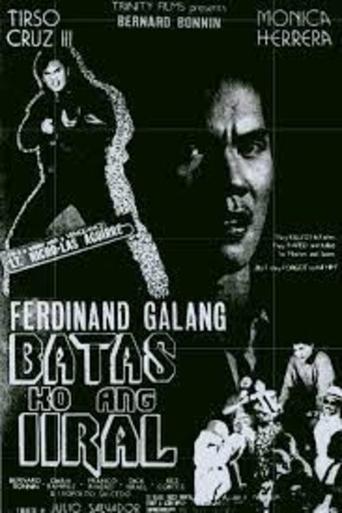 Lt. Nicholas Aguirre: Batas ko ang iiral Poster of Lt. Nicholas Aguirre: Batas ko ang iiral