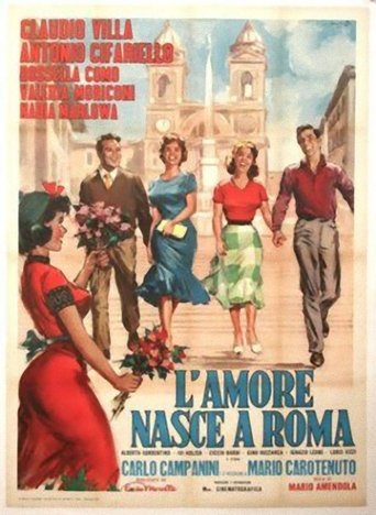 L'amore nasce a Roma Poster of L'amore nasce a Roma
