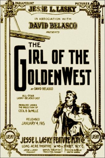 The Girl of the Golden West Poster of The Girl of the Golden West