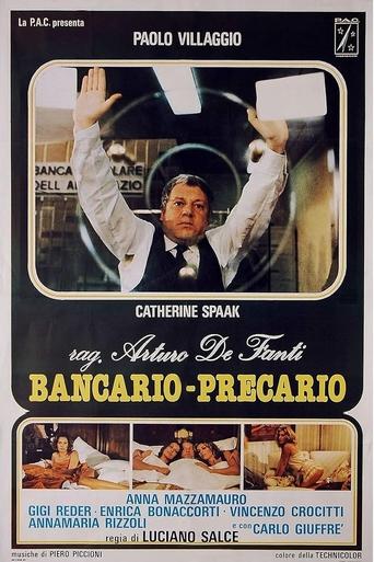 The Precarious Bank Teller Poster of The Precarious Bank Teller