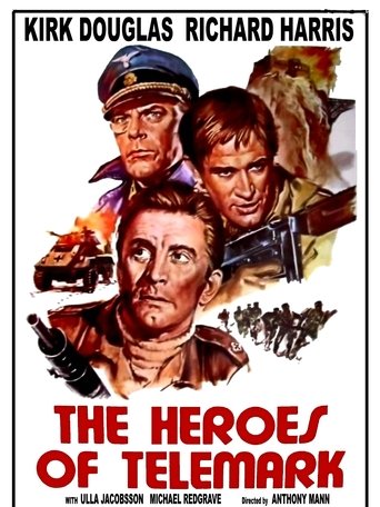 The Heroes of Telemark Poster of The Heroes of Telemark