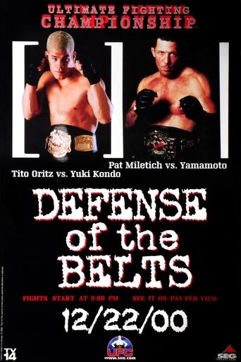 UFC 29: Defense of the Belts Poster of UFC 29: Defense of the Belts