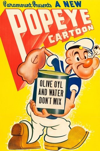 Olive Oyl and Water Don't Mix Poster of Olive Oyl and Water Don't Mix