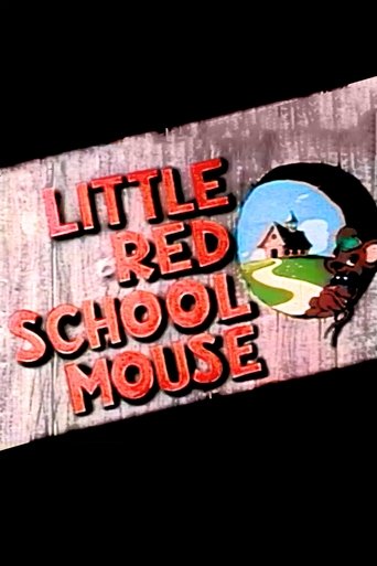 Little Red School Mouse Poster of Little Red School Mouse