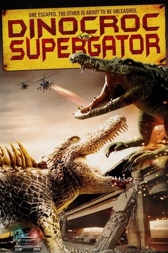 Dinocroc vs. Supergator Poster of Dinocroc vs. Supergator