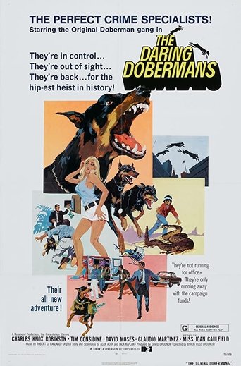 The Daring Dobermans Poster of The Daring Dobermans
