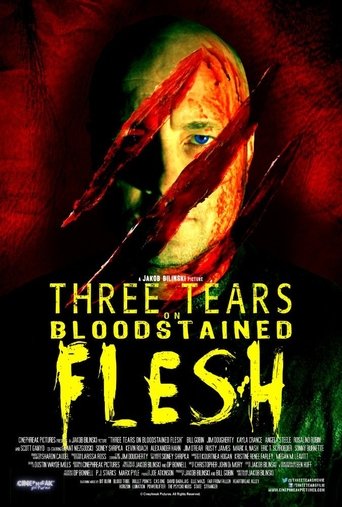 Three Tears on Bloodstained Flesh Poster of Three Tears on Bloodstained Flesh