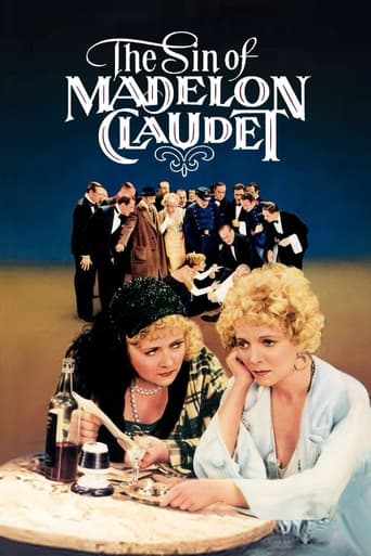 The Sin of Madelon Claudet Poster of The Sin of Madelon Claudet