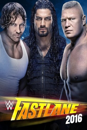 WWE Fastlane 2016 Poster of WWE Fastlane 2016