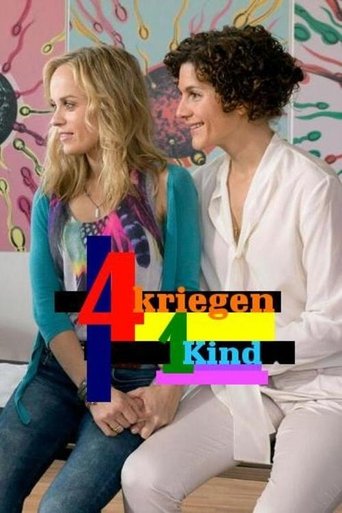 Vier kriegen ein Kind Poster of Vier kriegen ein Kind
