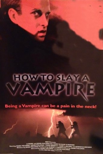 How to Slay a Vampire Poster of How to Slay a Vampire
