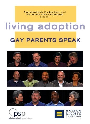 Living Adoption: Gay Parents Speak Poster of Living Adoption: Gay Parents Speak