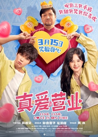 Liar, Liar, Love is on Fire Poster of Liar, Liar, Love is on Fire
