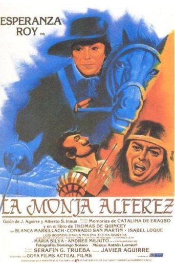 La monja alférez Poster of La monja alférez