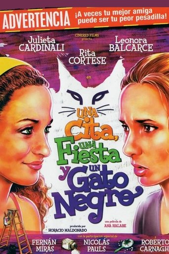 Una cita, una fiesta y un gato negro Poster of Una cita, una fiesta y un gato negro