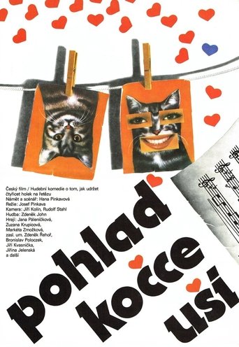 Cuddling Cat Ears Poster of Cuddling Cat Ears
