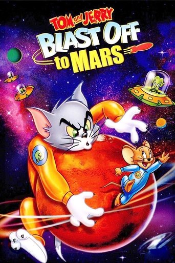 Tom and Jerry Blast Off to Mars! Poster of Tom and Jerry Blast Off to Mars!