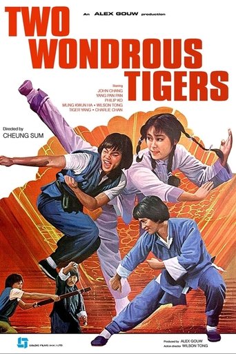 Two Wondrous Tigers Poster of Two Wondrous Tigers