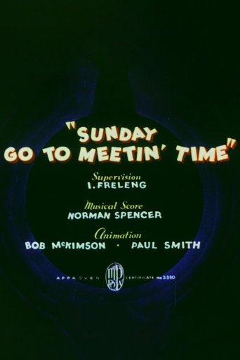 Sunday Go to Meetin' Time Poster of Sunday Go to Meetin' Time