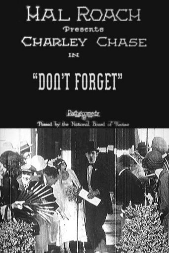 Don't Forget Poster of Don't Forget
