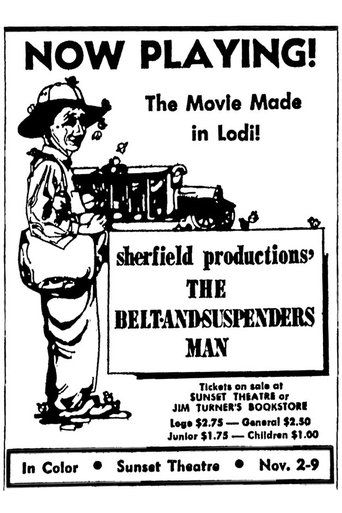 The Belt and Suspenders Man Poster of The Belt and Suspenders Man