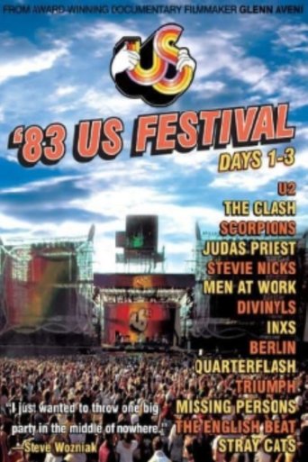US Festival 1983 Days 1-3 Poster of US Festival 1983 Days 1-3