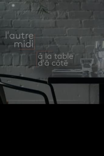 L'autre midi à la table d'à côté Poster of L'autre midi à la table d'à côté