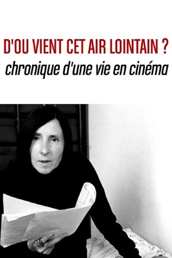 D’où vient cet air lointain? Chronique d’une vie en cinéma Poster of D’où vient cet air lointain? Chronique d’une vie en cinéma