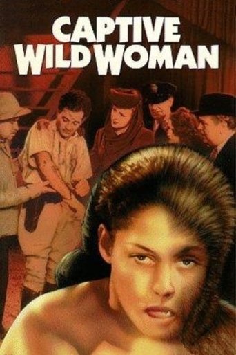 Captive Wild Woman Poster of Captive Wild Woman