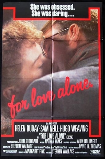 For Love Alone Poster of For Love Alone