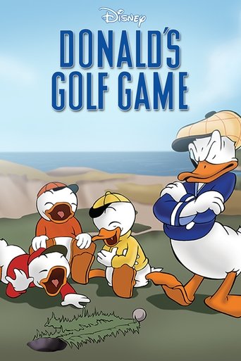Donald's Golf Game Poster of Donald's Golf Game