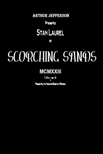 Scorching Sands Poster of Scorching Sands