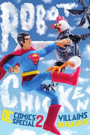 Robot Chicken DC Comics Special II: Villains in Paradise Poster of Robot Chicken DC Comics Special II: Villains in Paradise