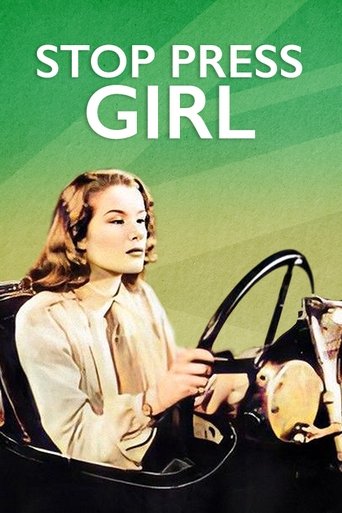 Stop Press Girl Poster of Stop Press Girl