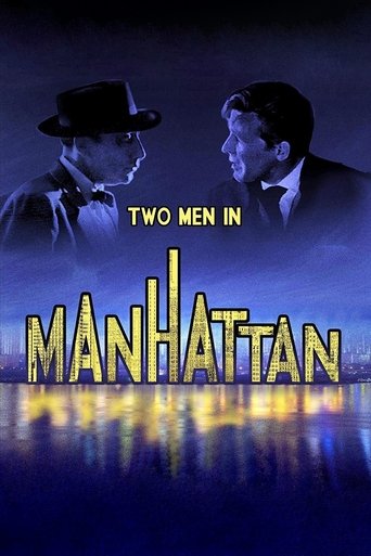 Two Men in Manhattan Poster of Two Men in Manhattan